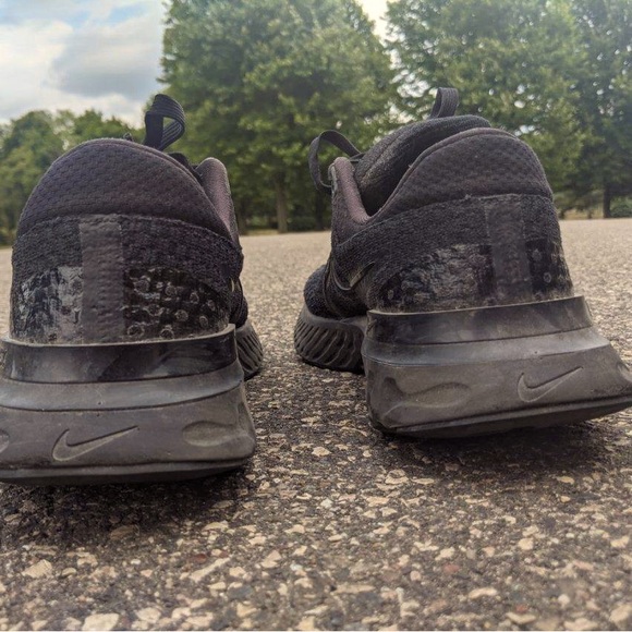 Nike React Infinity 3 Black Road Running  US 12 - Picture 2 of 10